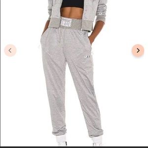 NWT Adam Selman grey sweatpants